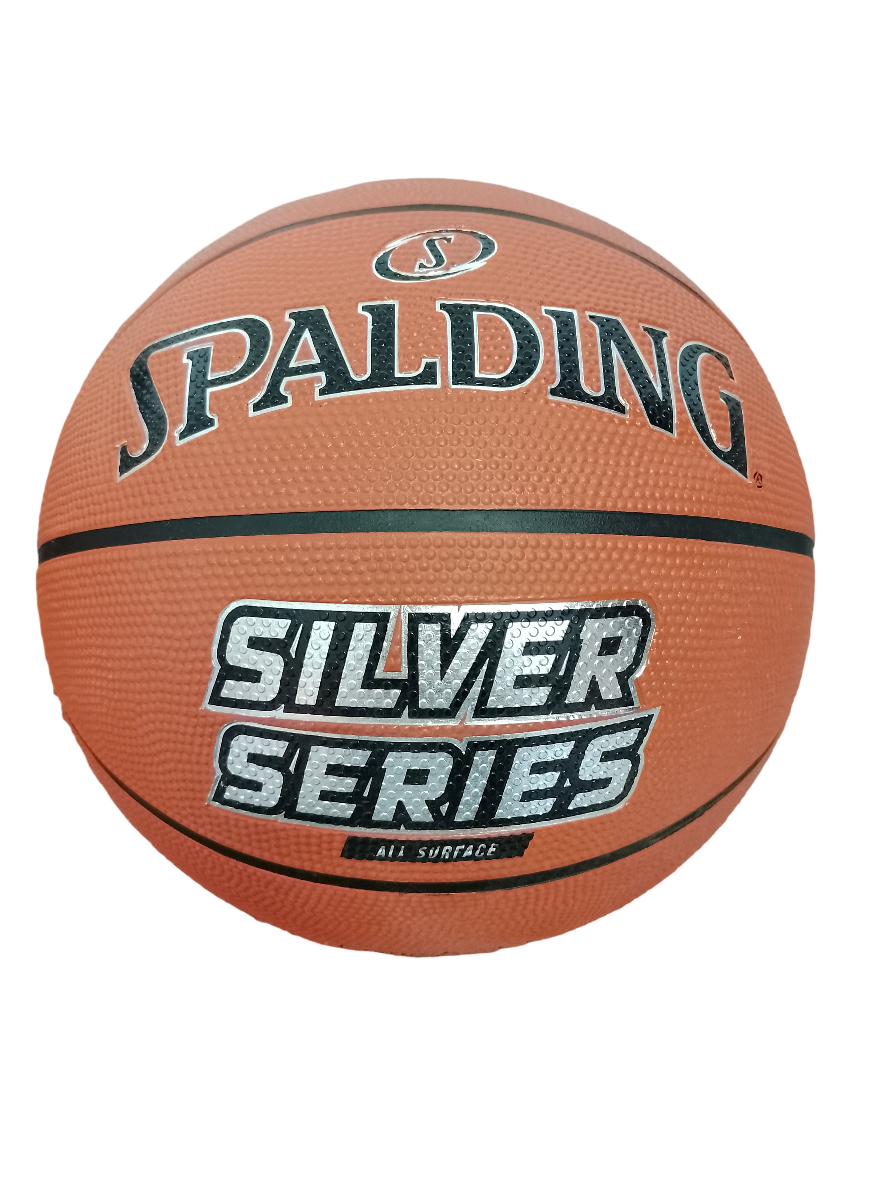 Kôš na lopty Spalding Silver Rubber veľkosť 5