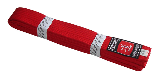 Kimono opasok červený PK