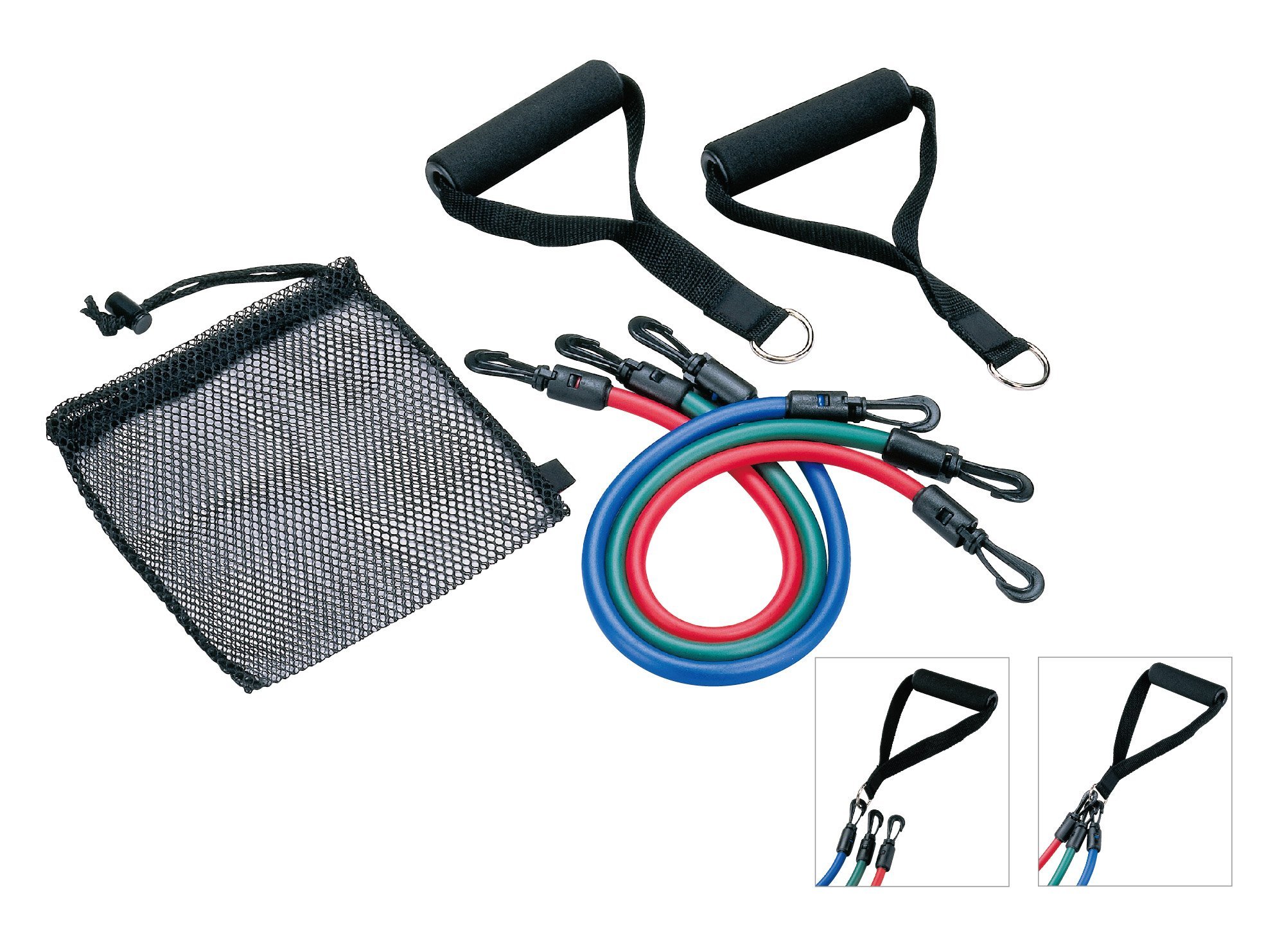 Nastaviteľný gumový expandér - 3 v sade 48 cm