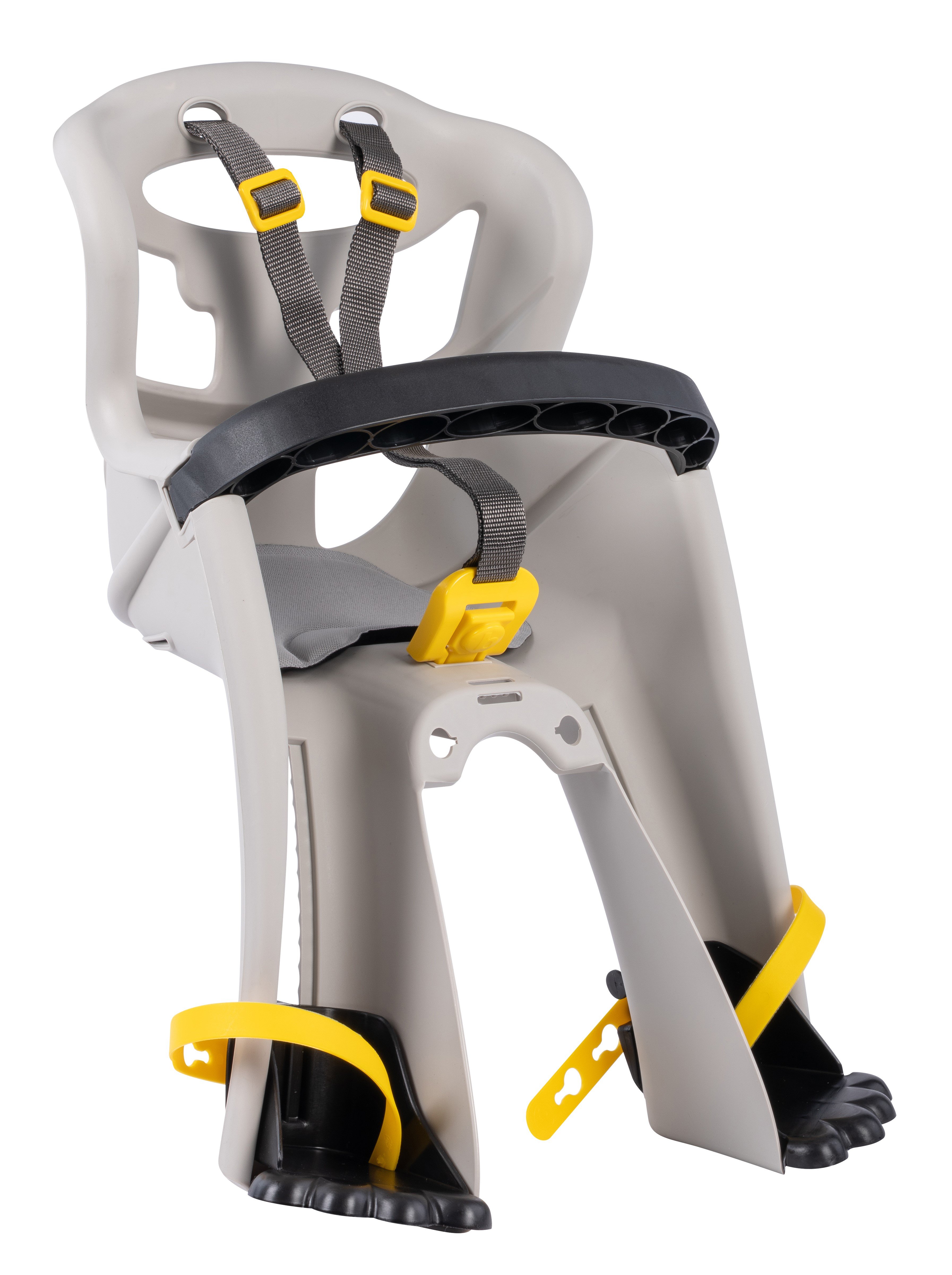 BELLELLI TATOO Handlefix detská cyklosedačka, hodvábne sivá