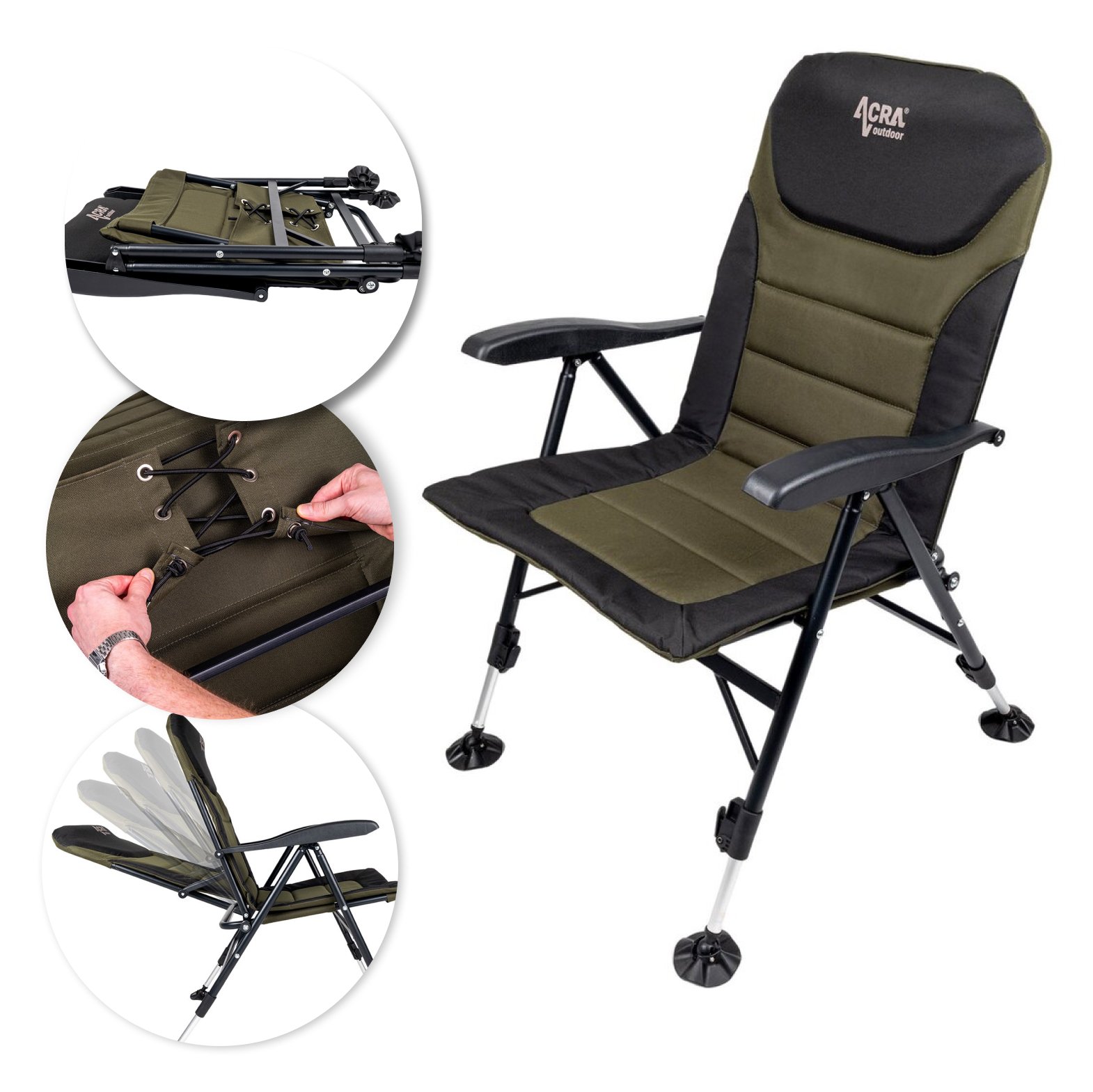 Vonkajšie pohodlné kreslo ACRA