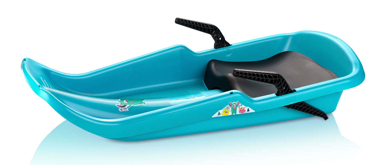 Acra Cyclone plastový bob A2036 - azurový