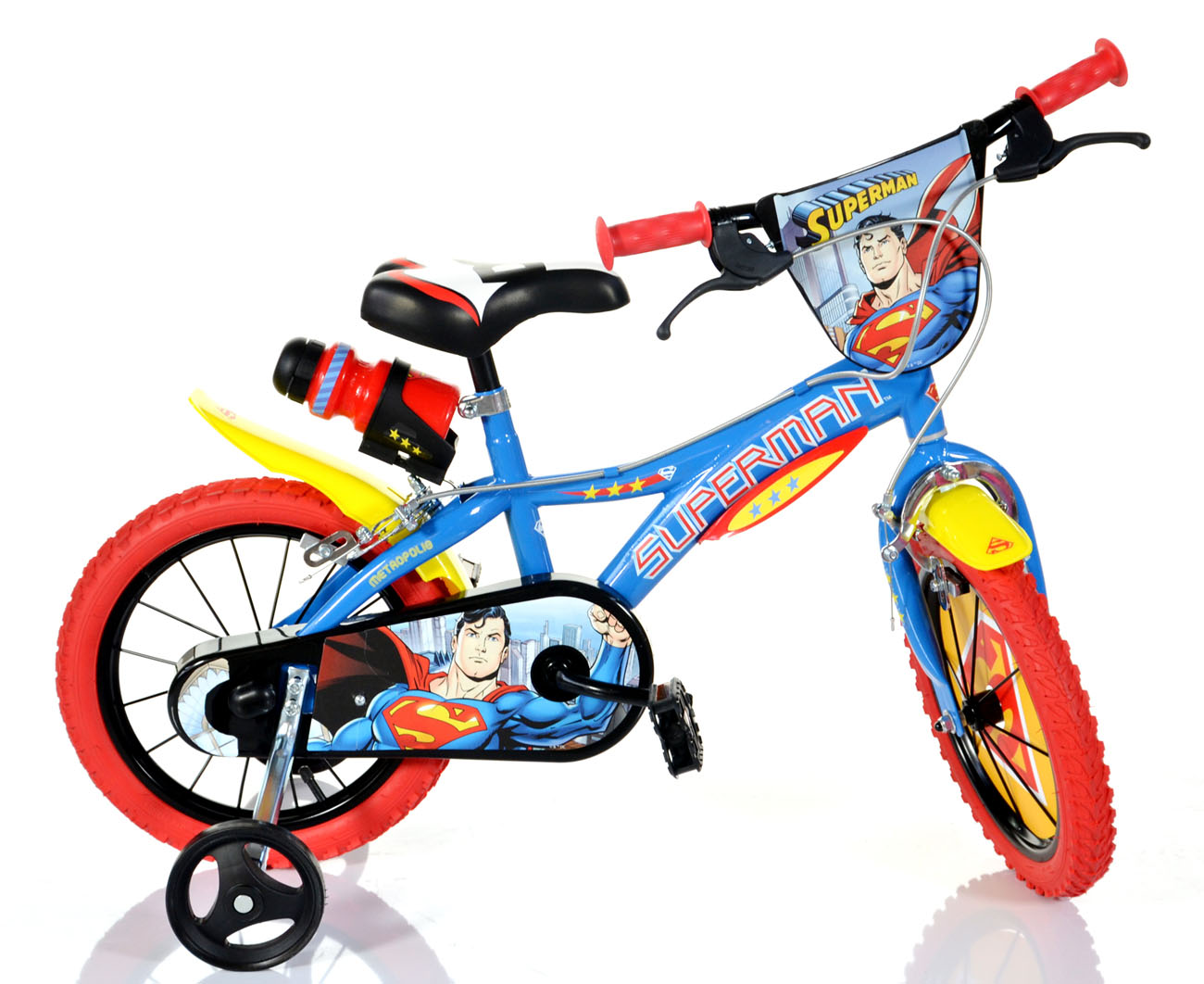 ACRA Dino SUPERMAN 14" 2019 detský bicykel
