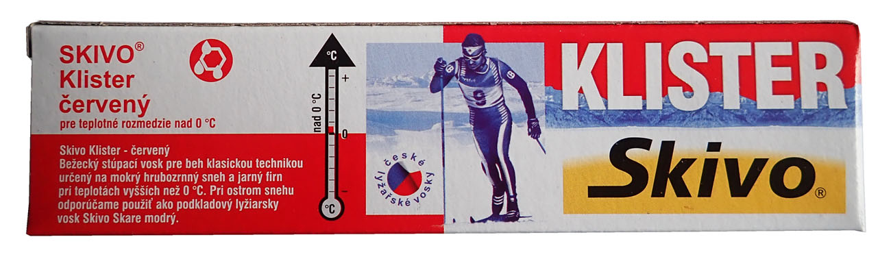 ACRA LSV3-CRV Skivo Klister - červený