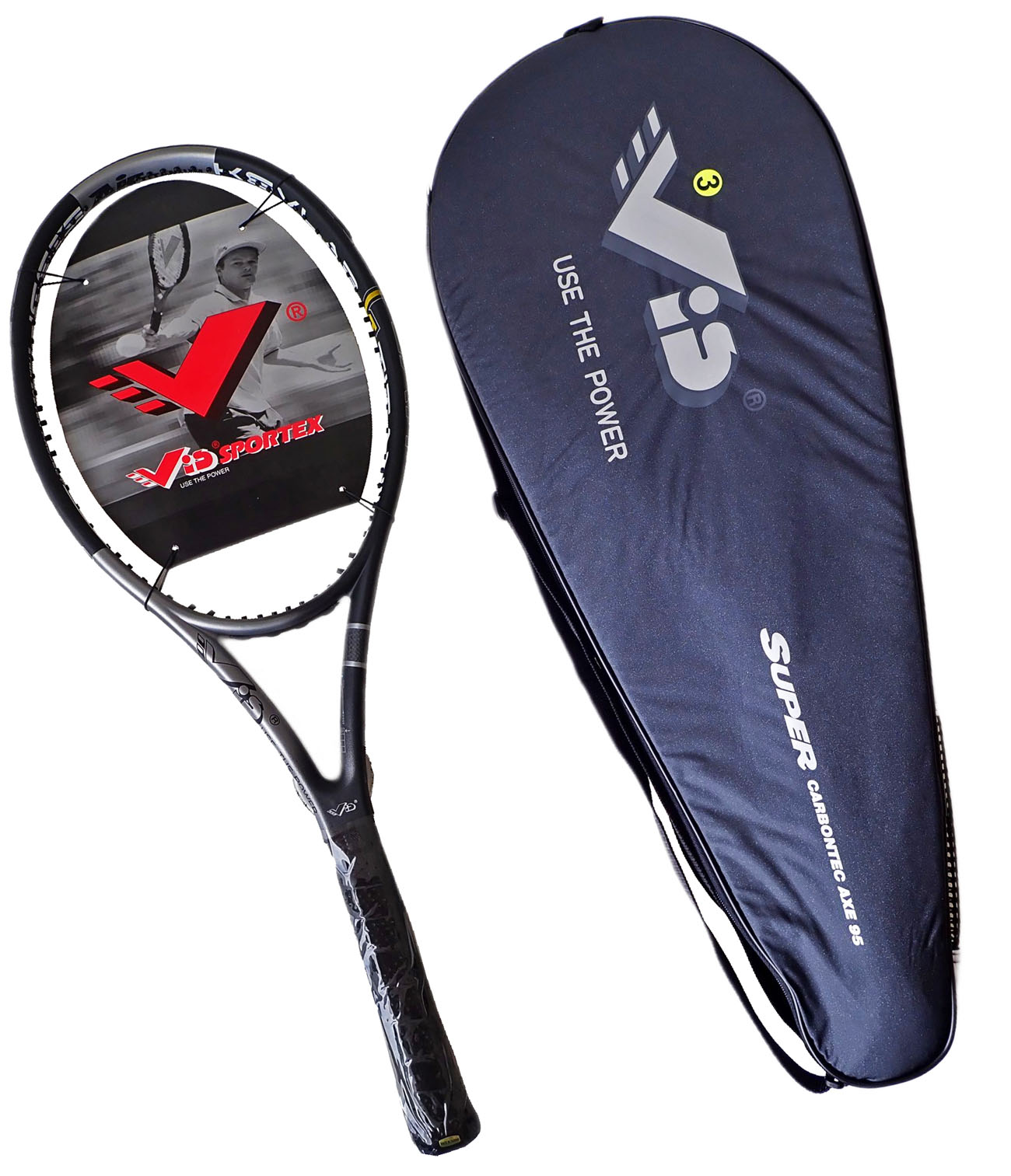 Tenisová raketa VIS Carbontech AXE 95 G2428/A