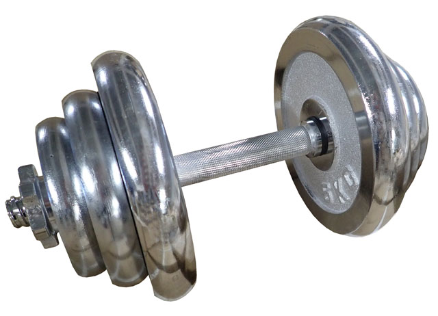 ACRA Jednoručný chrómovaný nakladací žeriav 20 kg - 25 mm