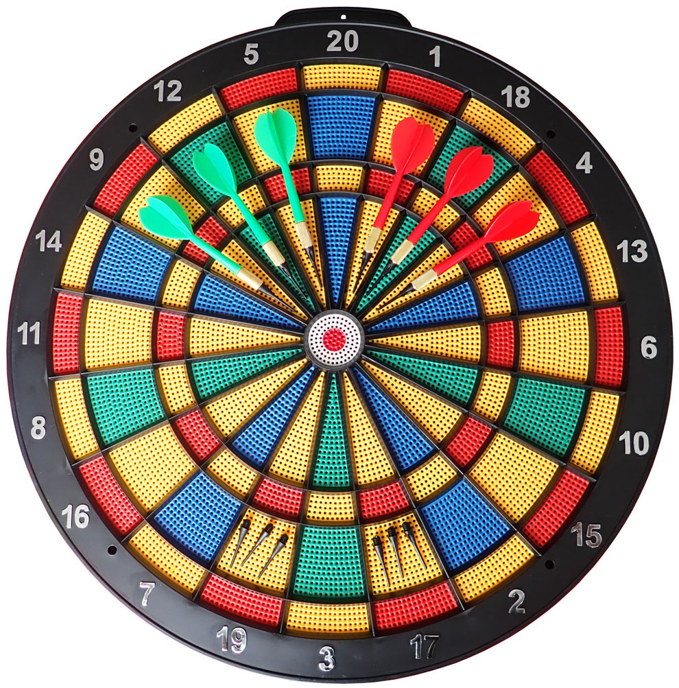 Plastový terč s dierovaním 36 cm 51440