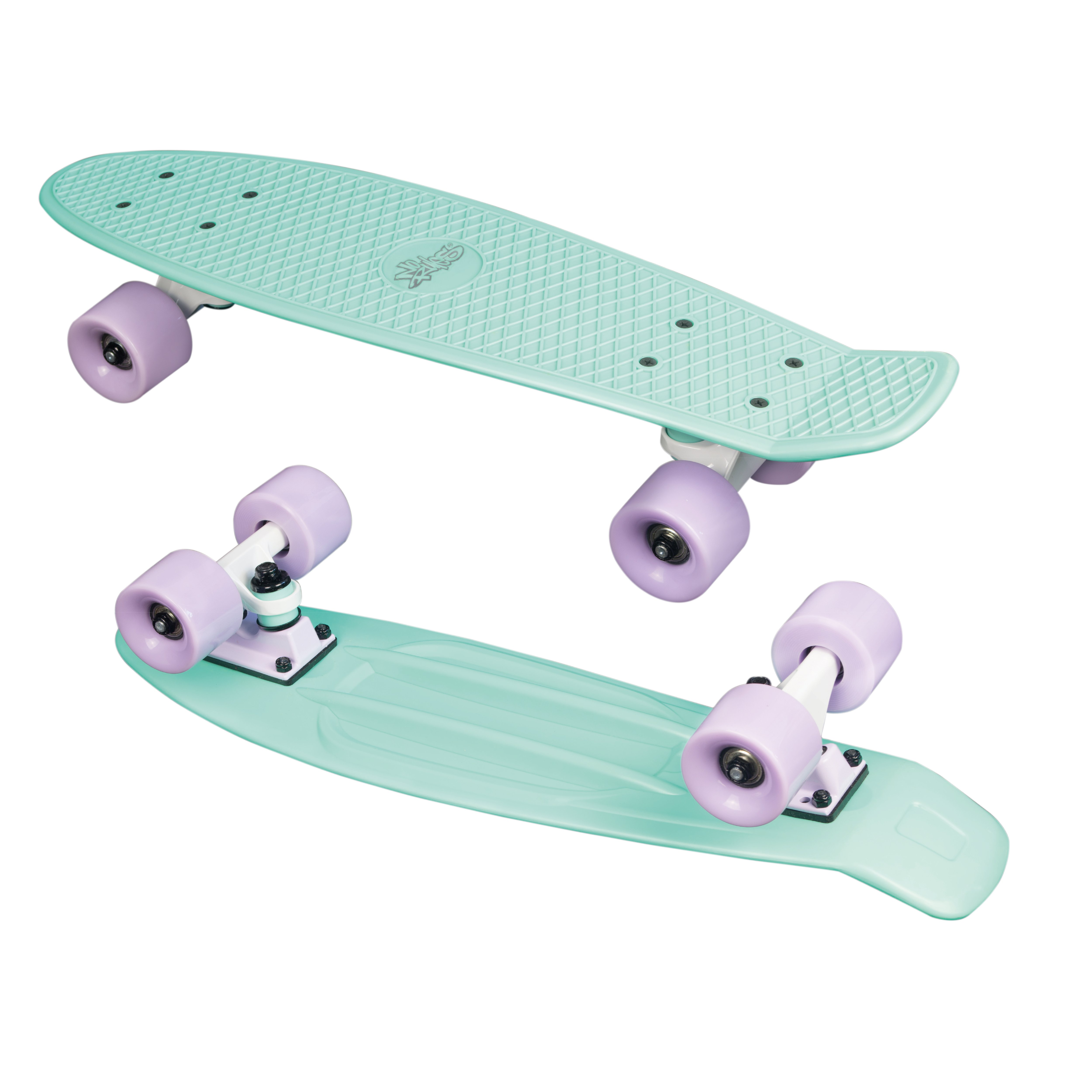 Muuwmi NoRules Skateboard ABEC 5 FUN mint purple