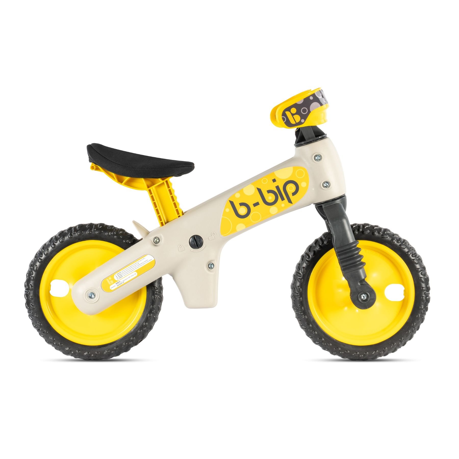BELLELLI BALANCE BIKE - B-BIP, žlto-sivá