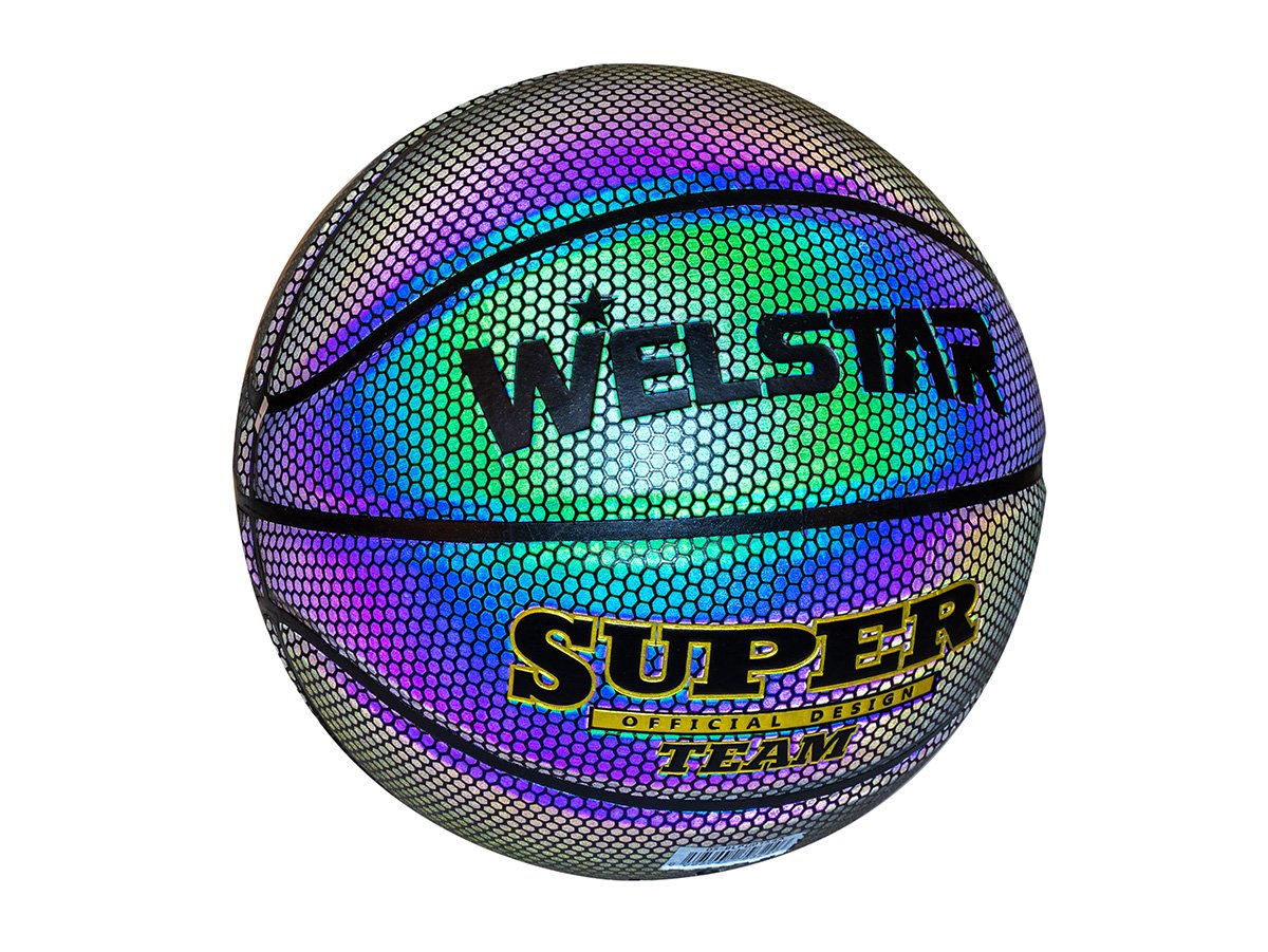 Welstar reflexná basketbalová lopta veľkosti 7