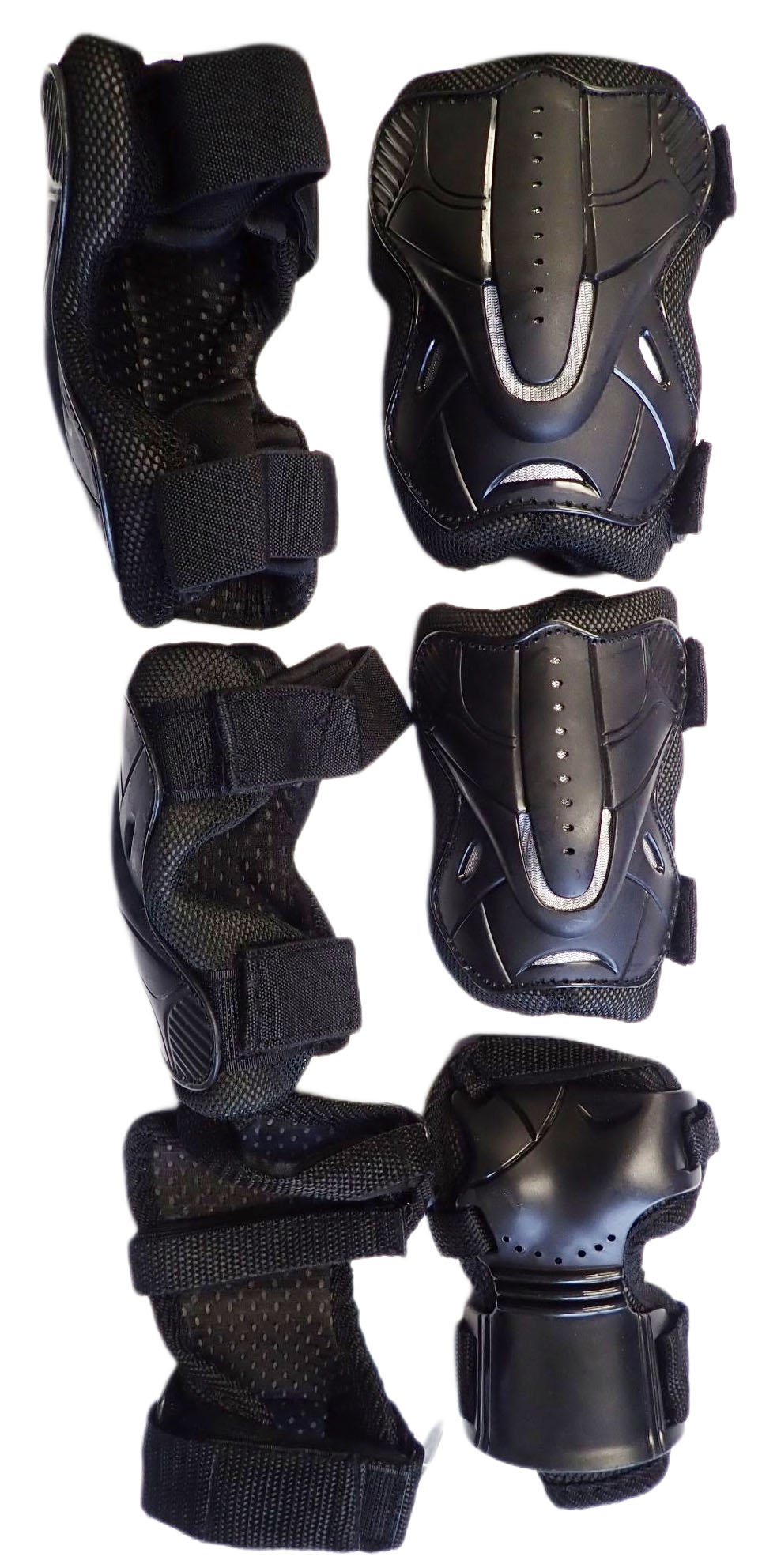 Sada pretekárskych chráničov pre kolieskové korčule CS204 - veľkosť. XL