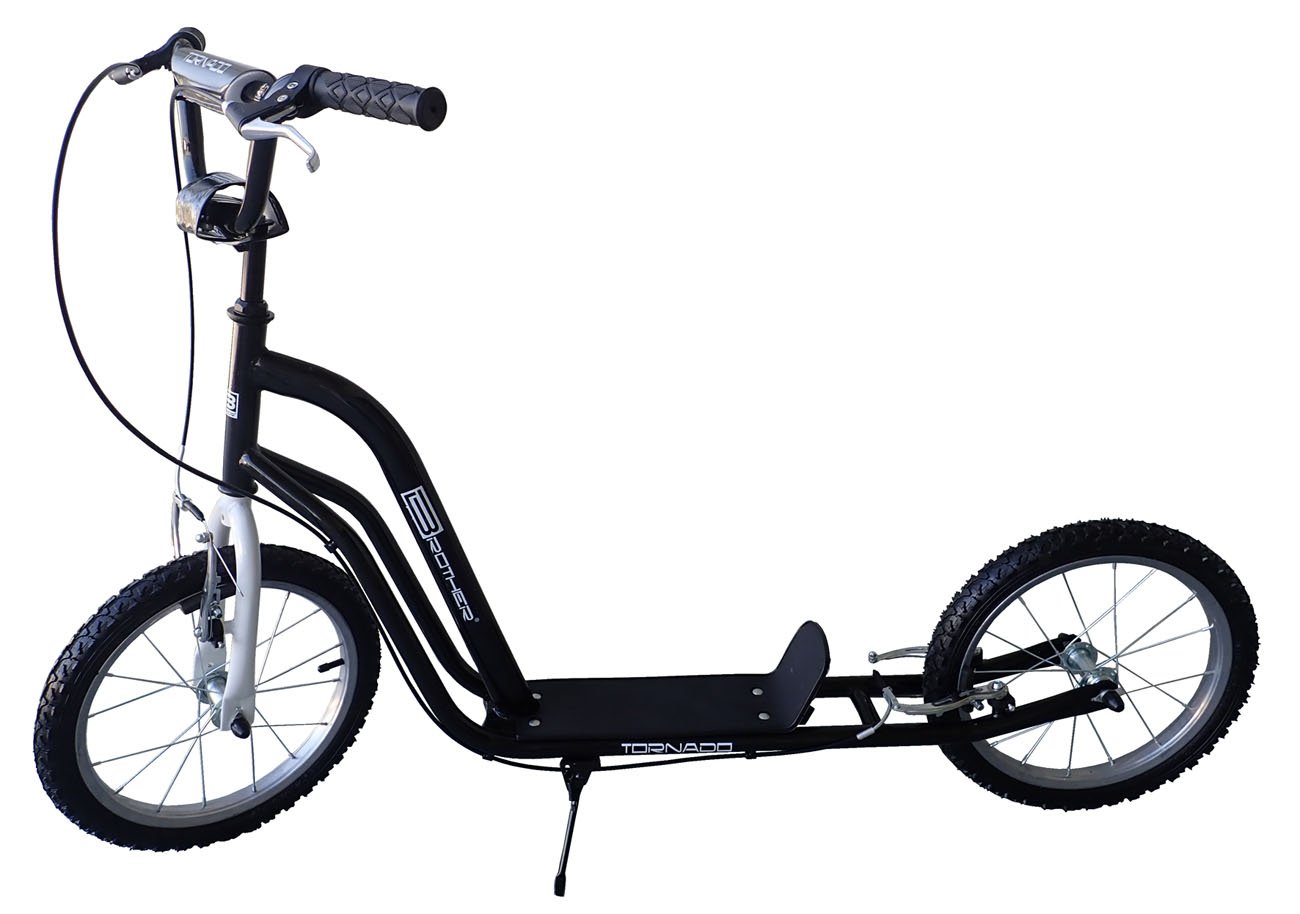 Kolobežka Tornado 16/16" kolesá - čierne