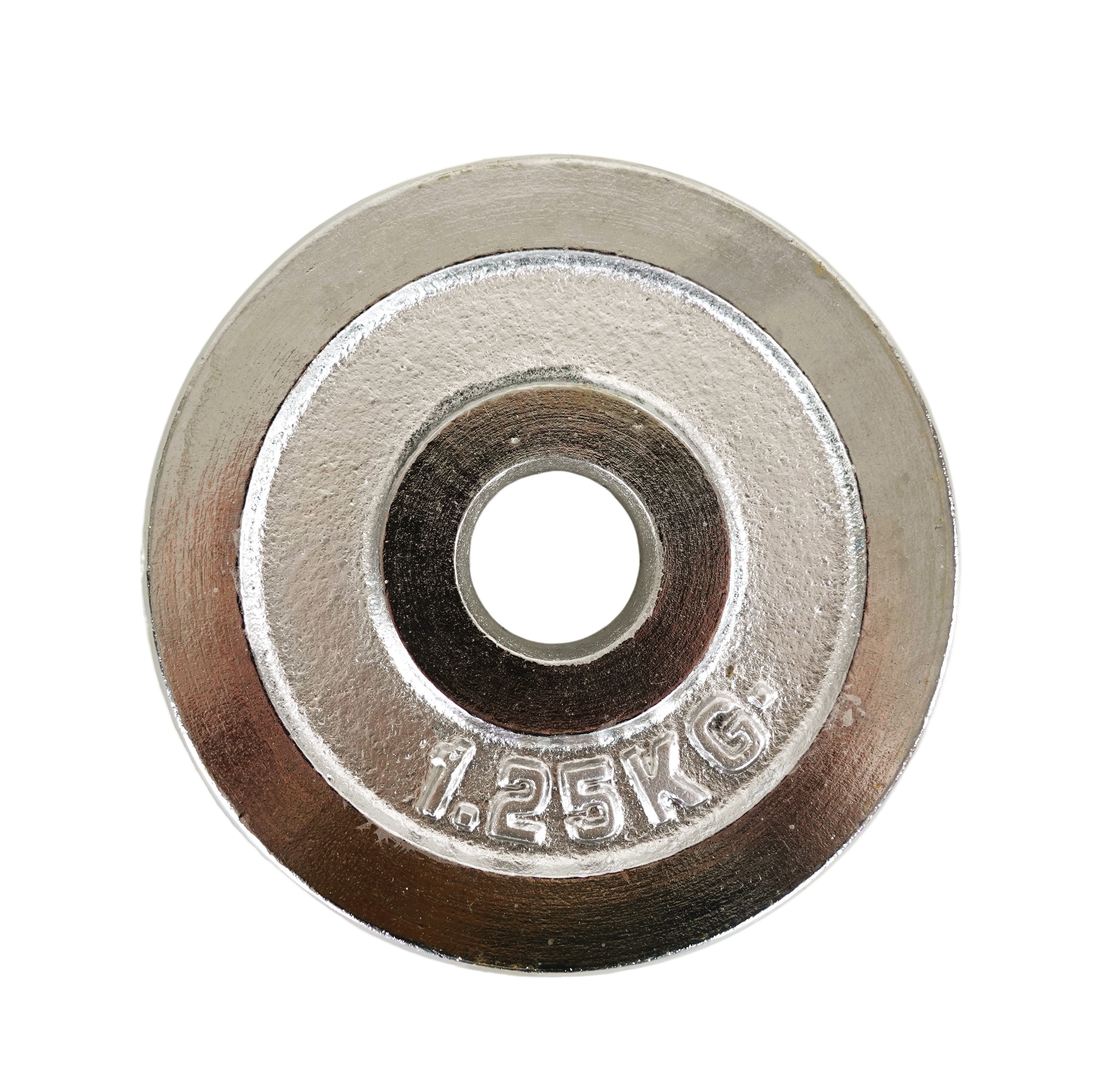 Chrómový kotúč (závažie) pre činky 1,25 kg - 30 mm