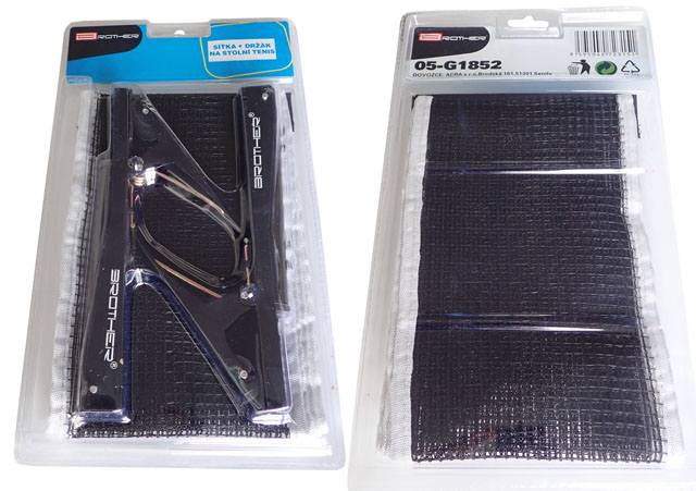 Držiak sieťky na stolný tenis (ping pong) - rýchloupínací