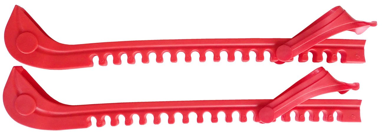 ACRA H526-CRV Plastové chrániče korčúľ červené - 1 pár