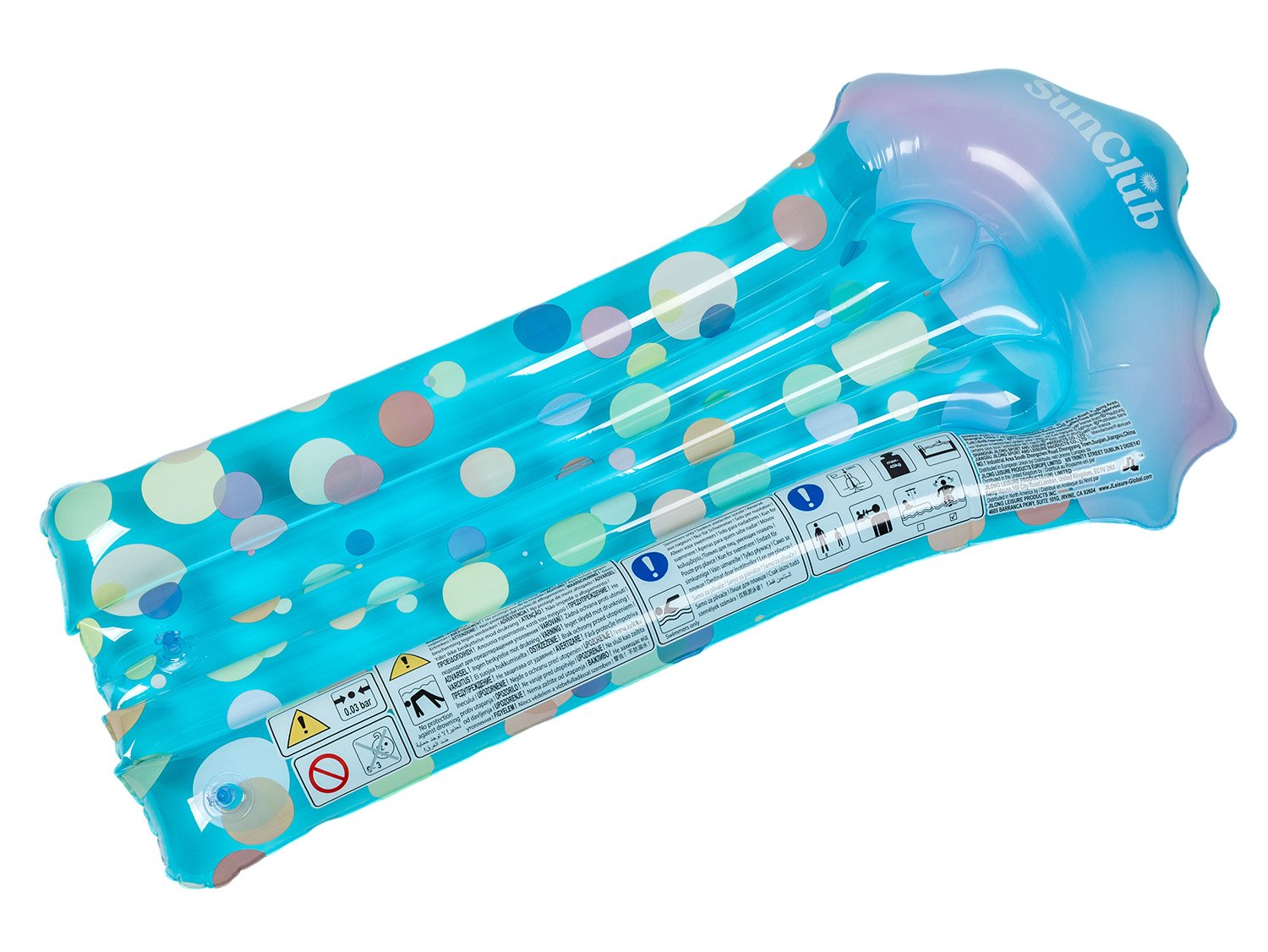 SUN CLUB Nafukovacie matrace Kruhy