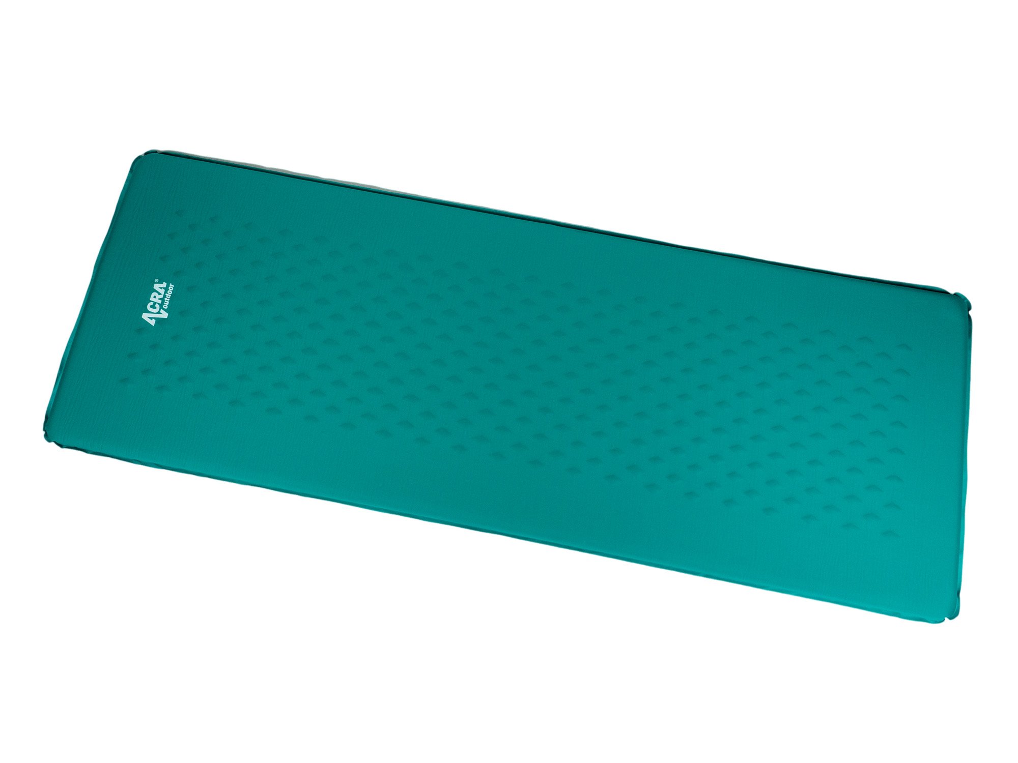 ACRAL140GRE nafukovací komfortný matrac zeleno-modrý 4cm