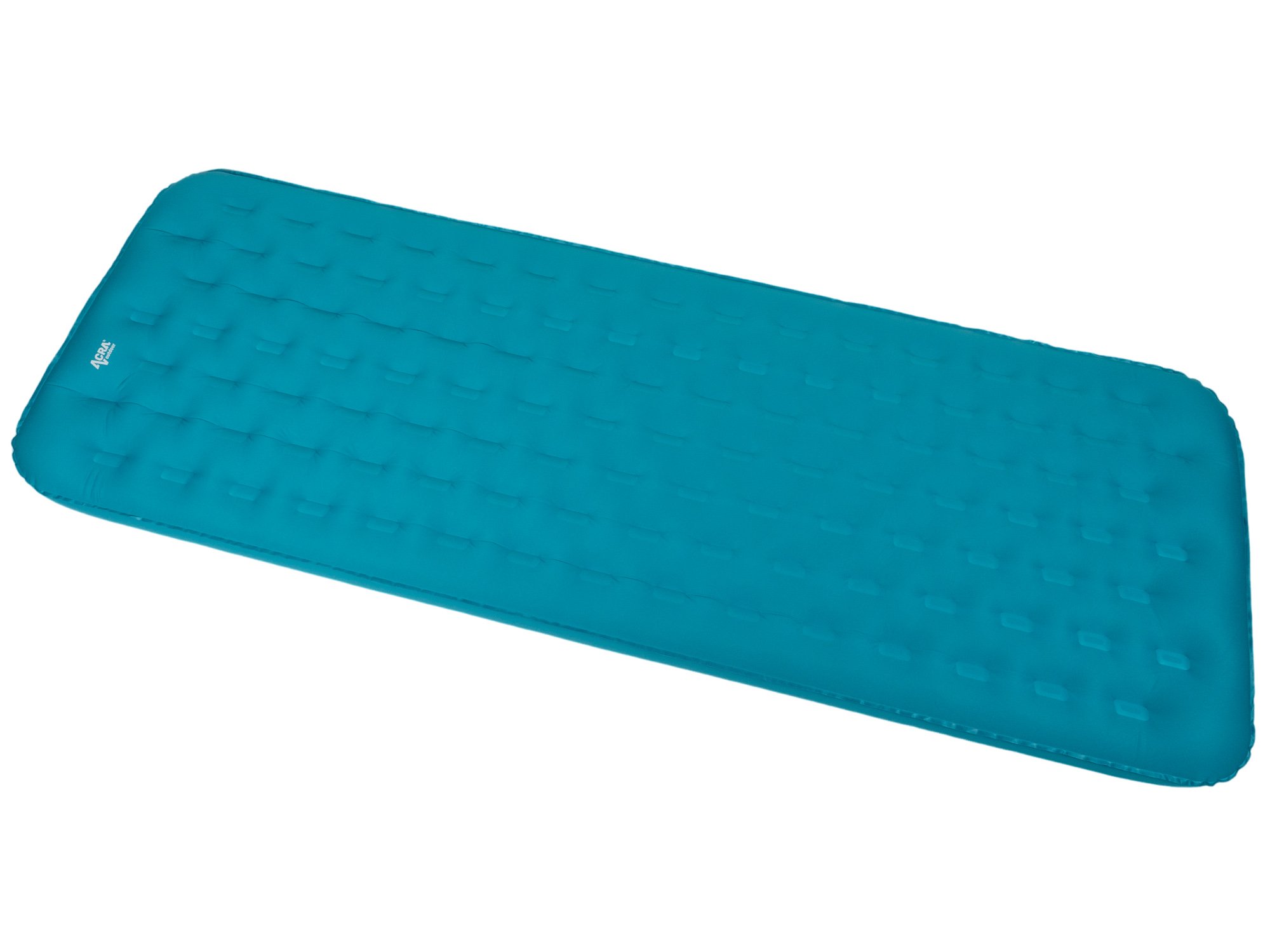 ACRA L140MO Pohodlný nafukovací matrac do auta modrý 10 cm a dĺžkou 200 cm