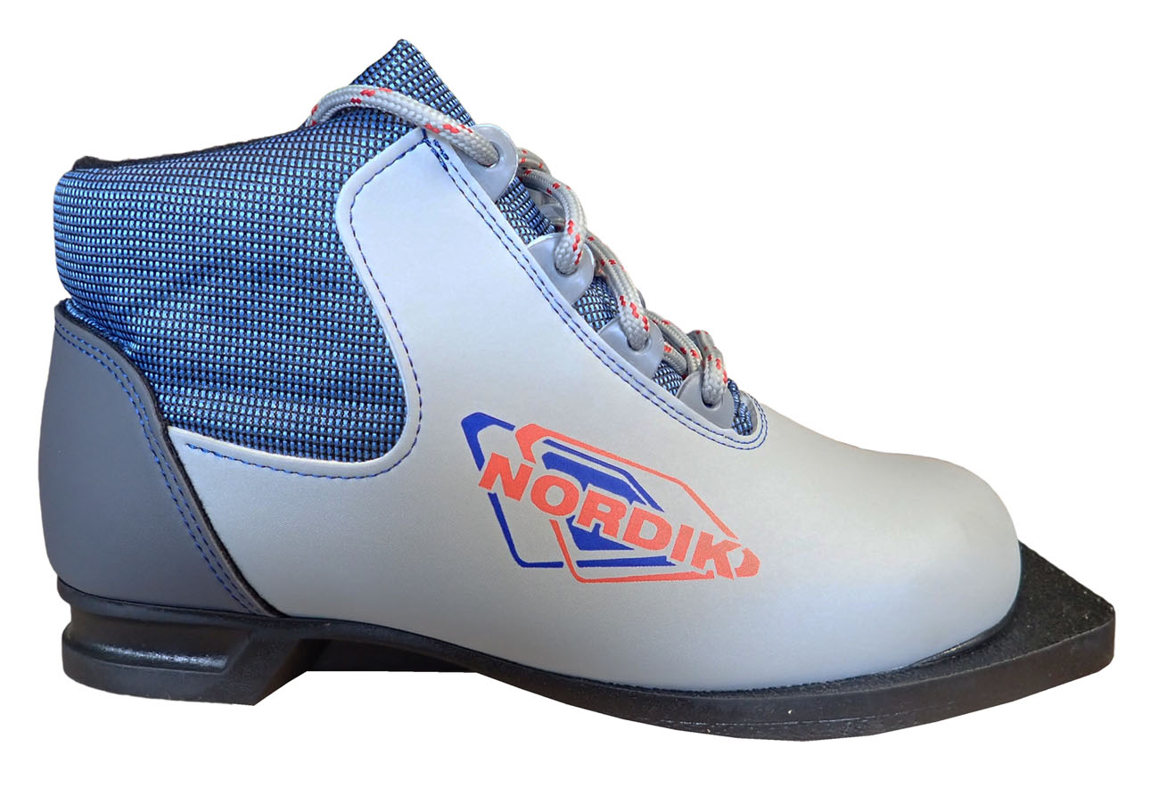 Bežecká obuv Skol Nordik blue and white 75mm - veľkosť 35