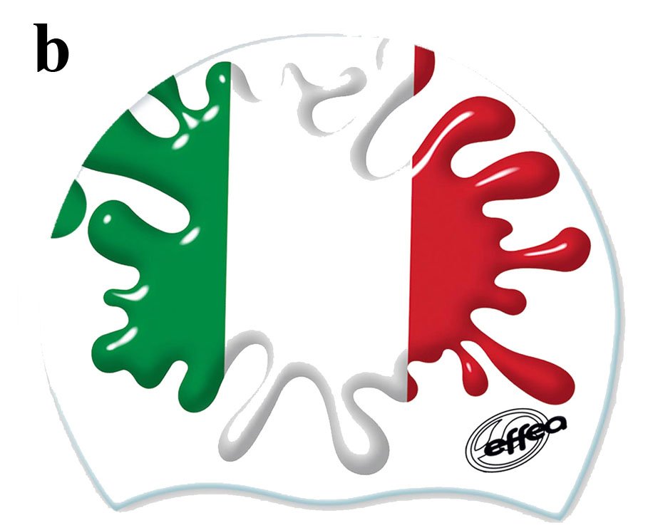 Silikónová kúpacia čiapka - vlajky P1137