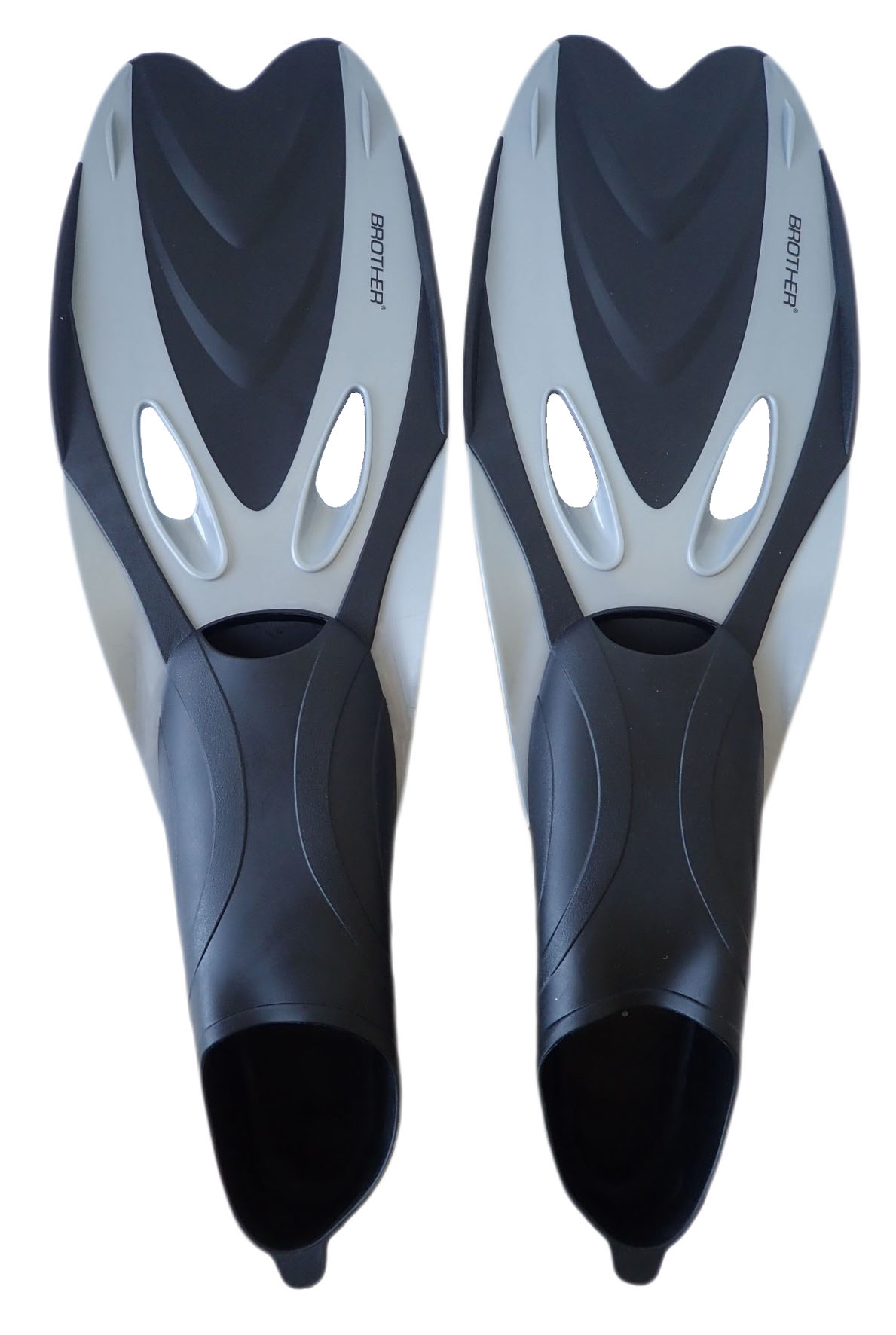 Plutvy Brother Migra veľkosť 40/42 sivá