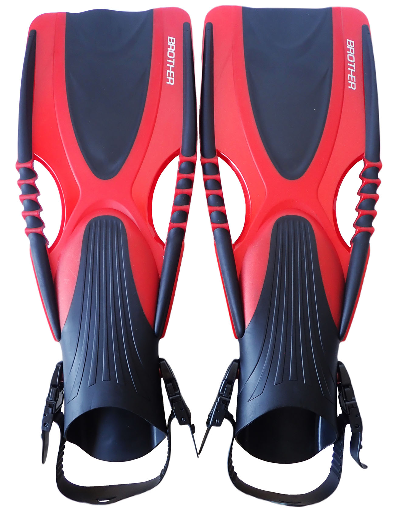 Delta plutvy s pásom 40/43 červená