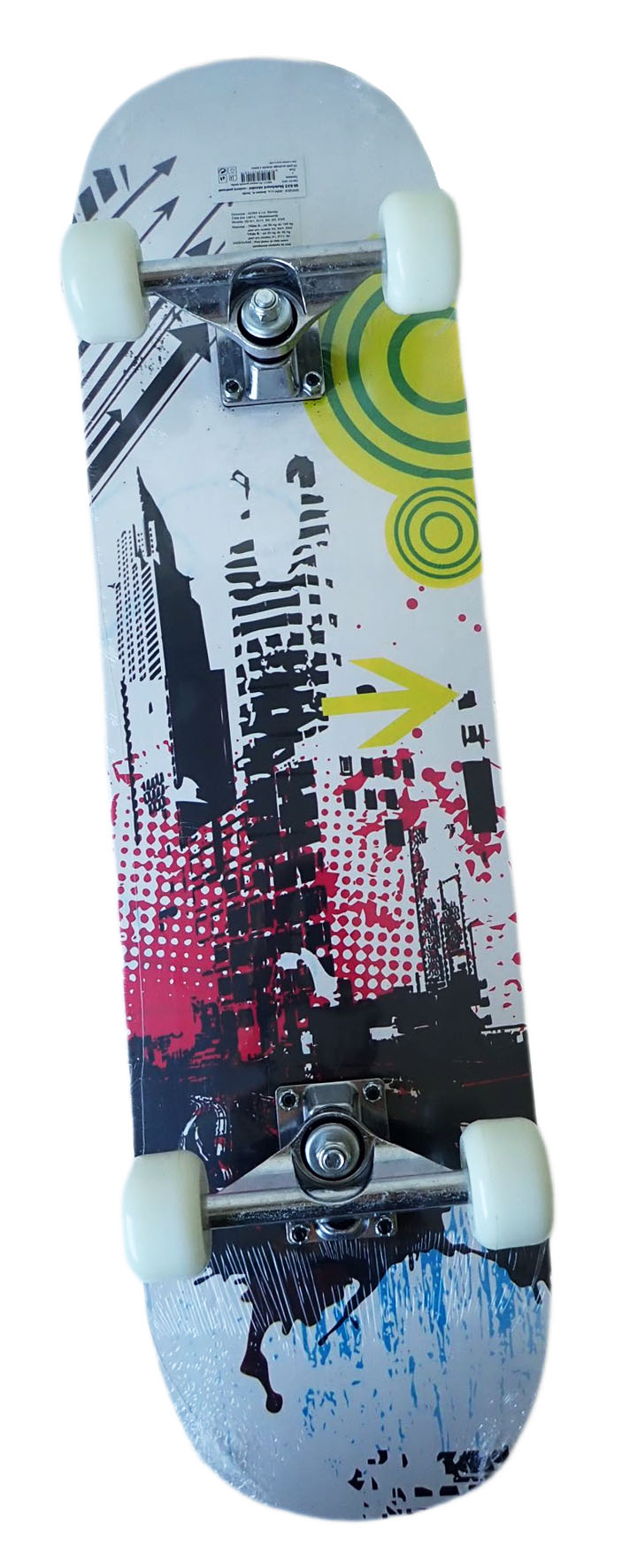 Závodný skateboard so zosilneným podvozkom S3/2