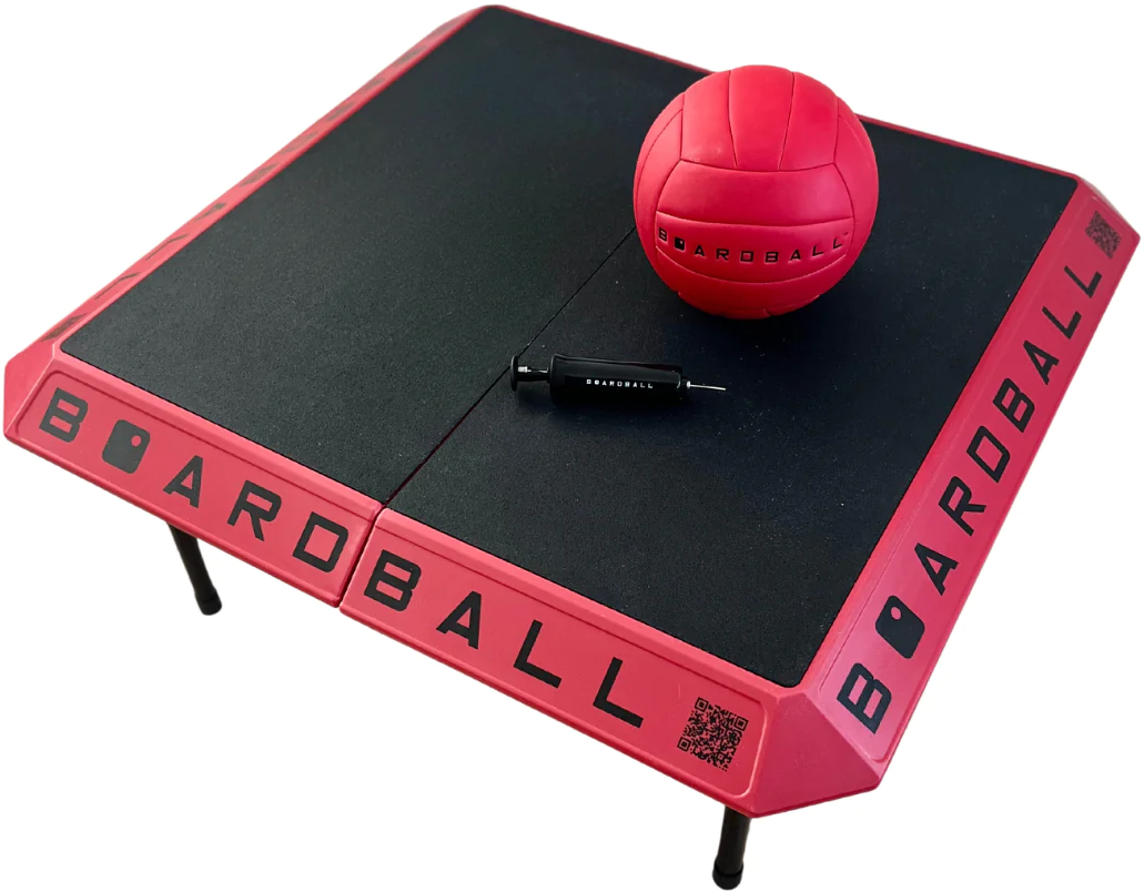 Súprava Boardball - hracia doska, lopta, ručná pumpa