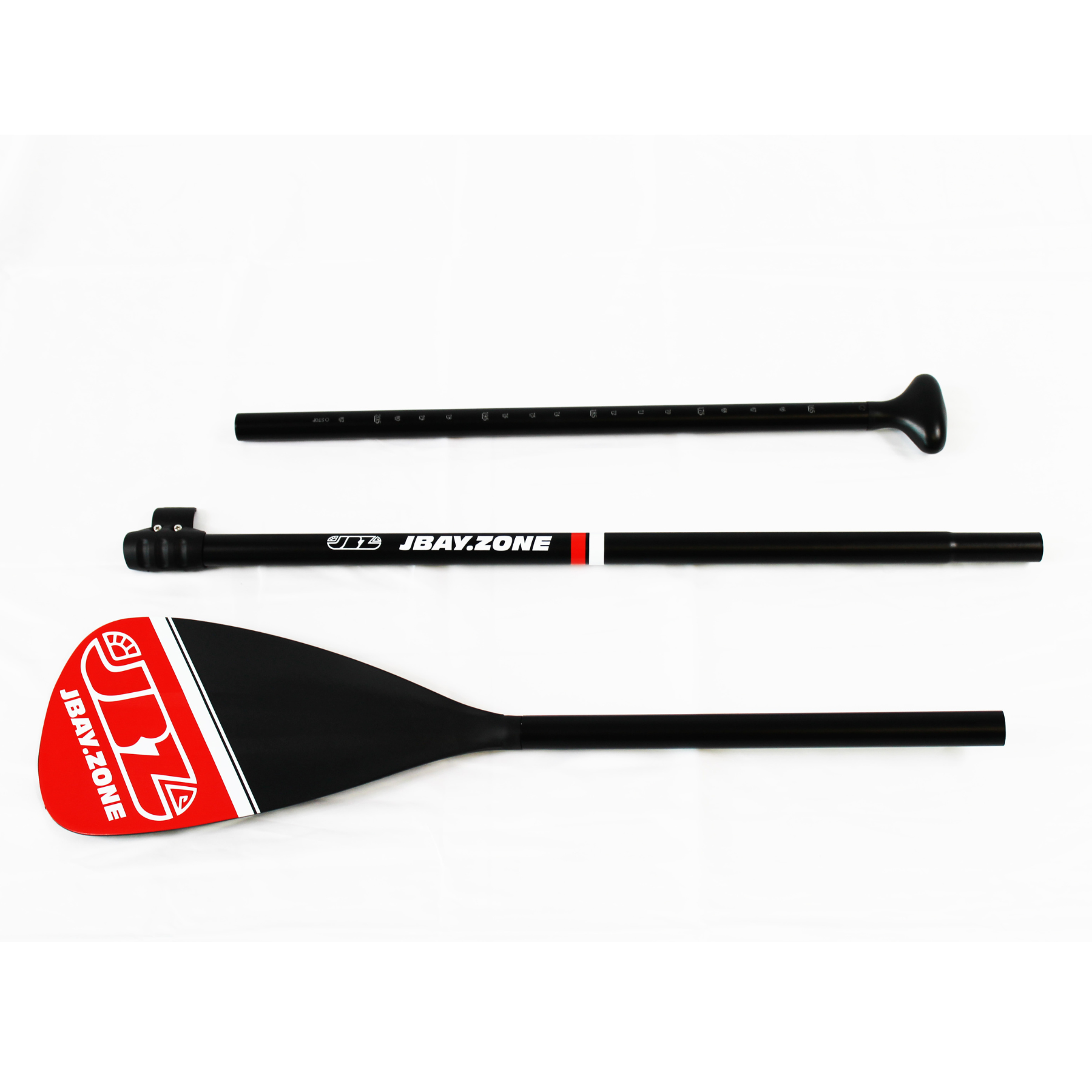 Jbay Zone Paddle Red Edition 3-dielne, 165-215 cm