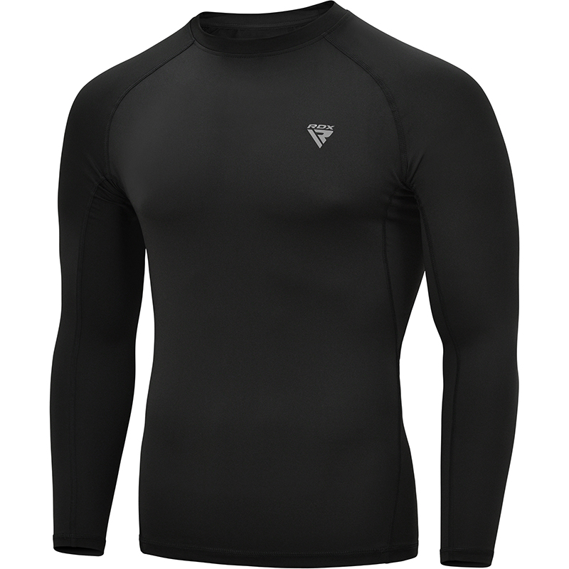 Chránič RDX T15 s dlhým rukávom Black Rash Guard