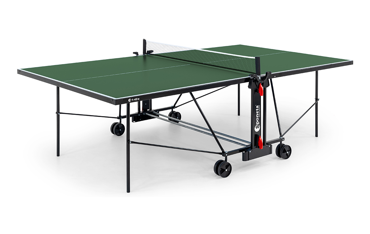 Stůl na stolní tenis Sponeta S1-42e - venkovní, barva zelená
