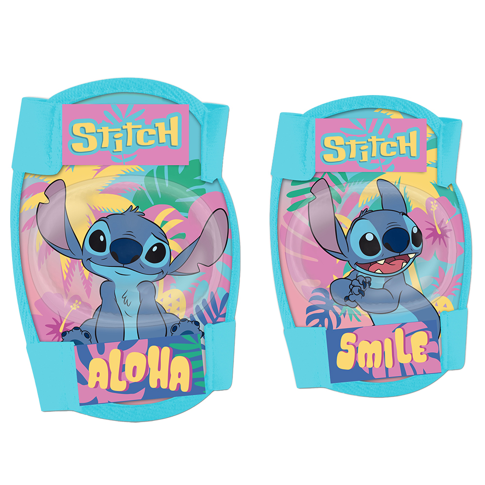 Chrániče loktů a kolen Stitch, modré