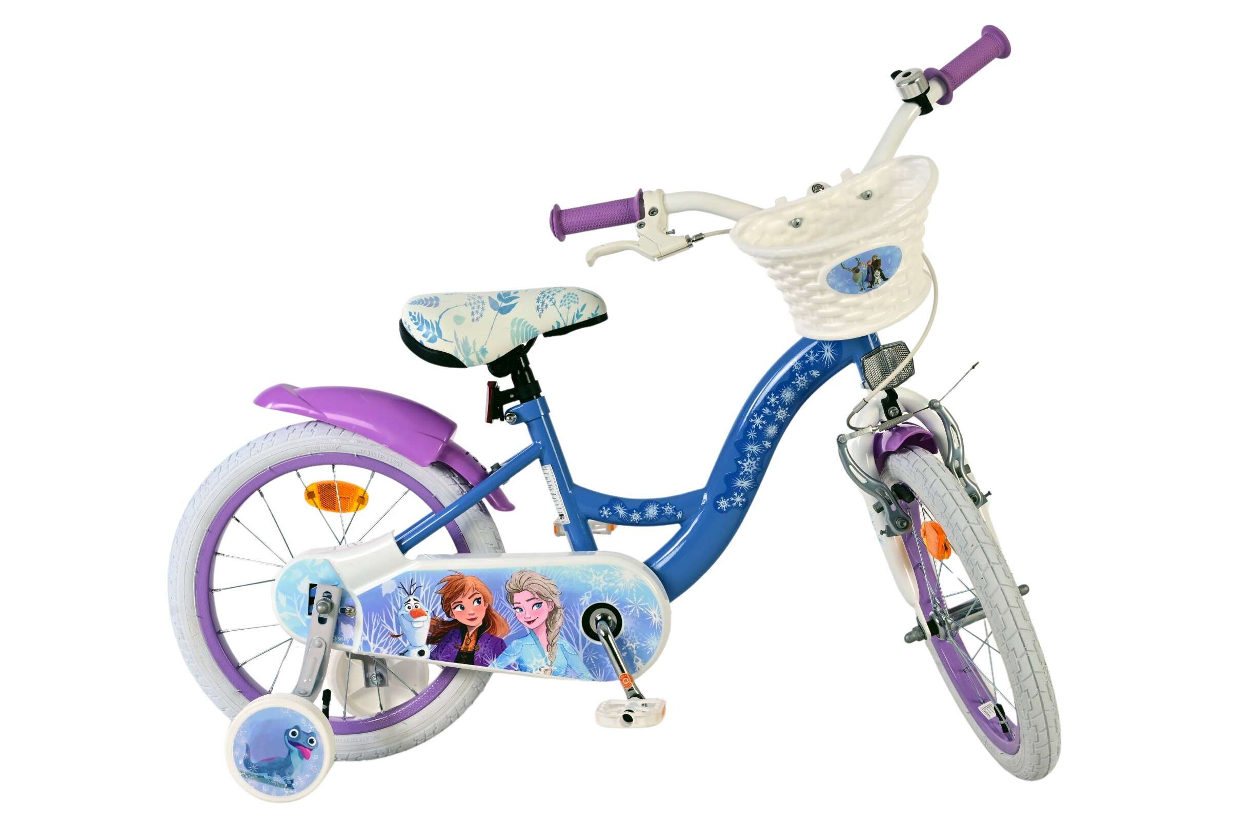 Dětské kolo Volare Frozen 16", modré